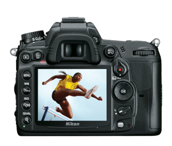Back of Nikon D7000